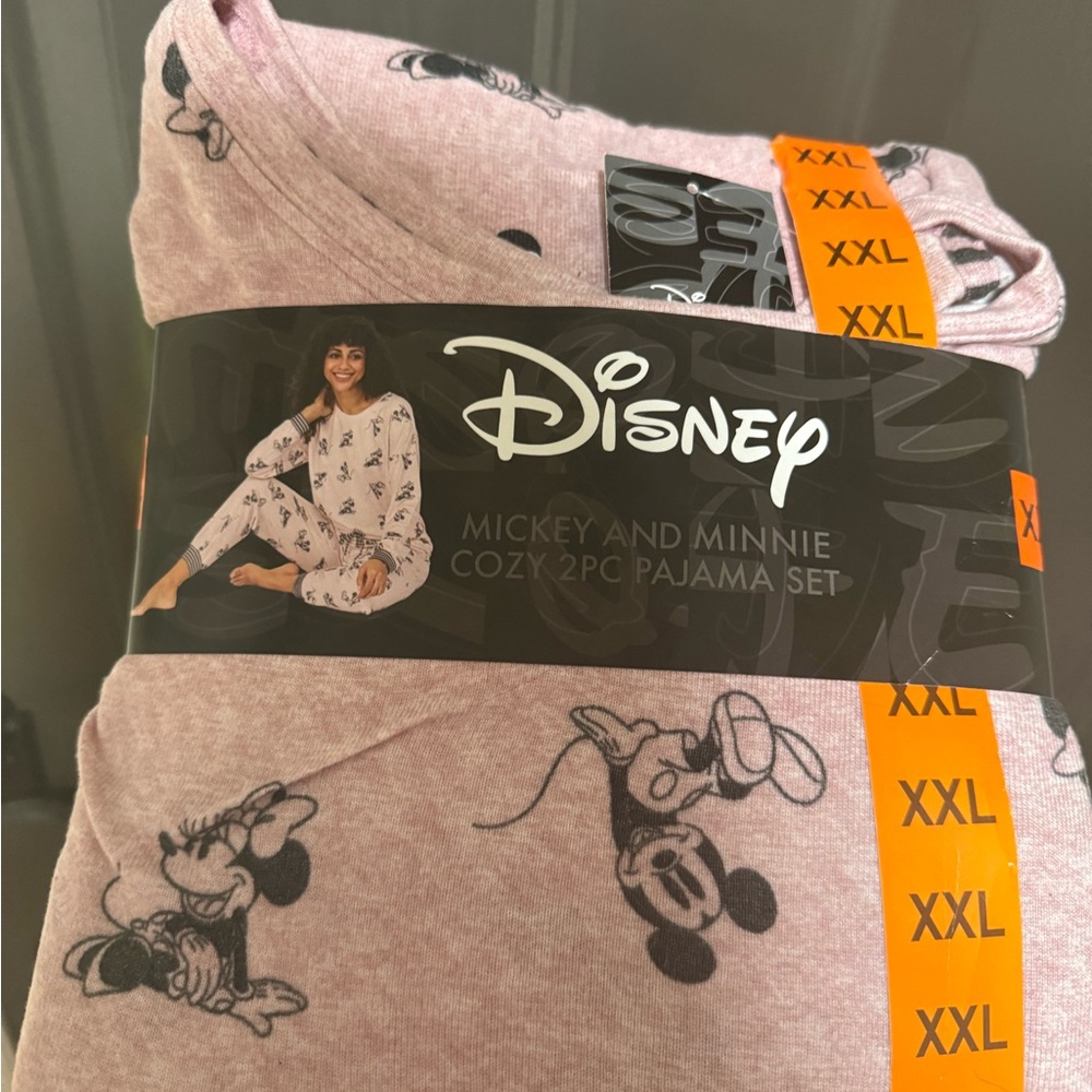 Disney Minnie & Mickey 2pc Women PJ Set